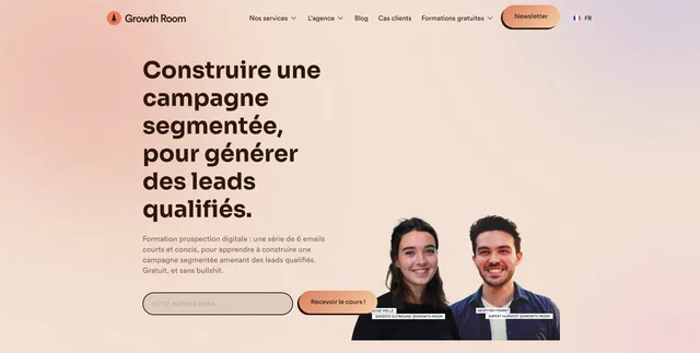 Formation gratuite Outbound B2B de Growth Room